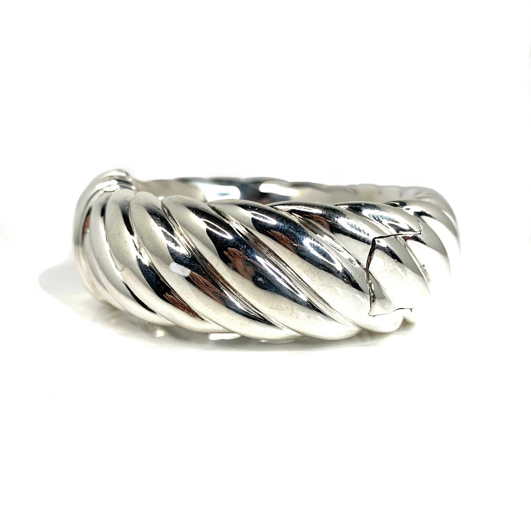 Waverly Sapphire Cuff Bracelet in Sterling Silver