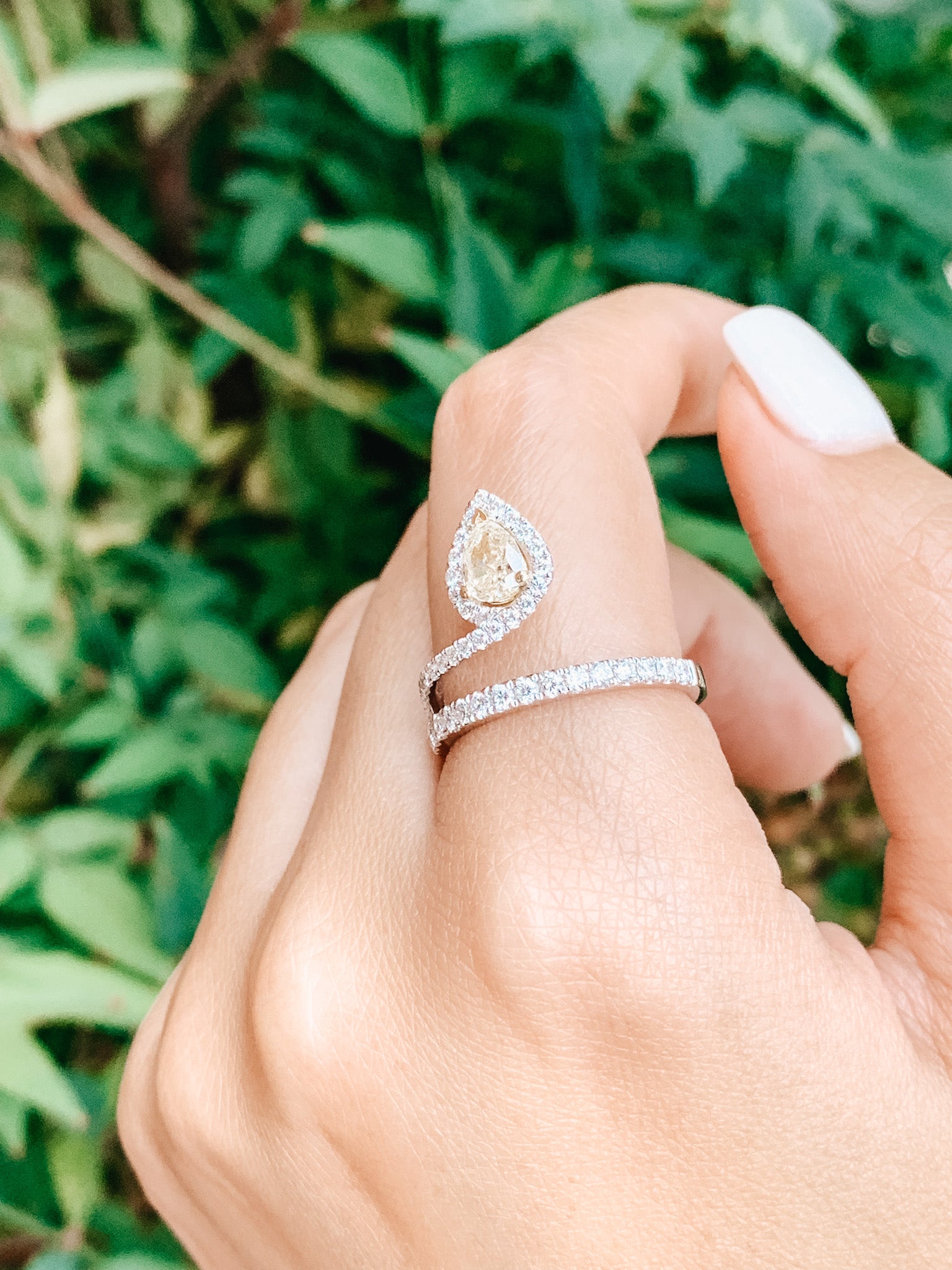 Diamond snake ring gold Clearance